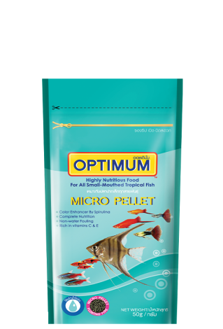 OPTIMUM HIGHLY NUTRITIOUS FOOD FOR ALL SMALL-MOUTHED TROPICAL FISH