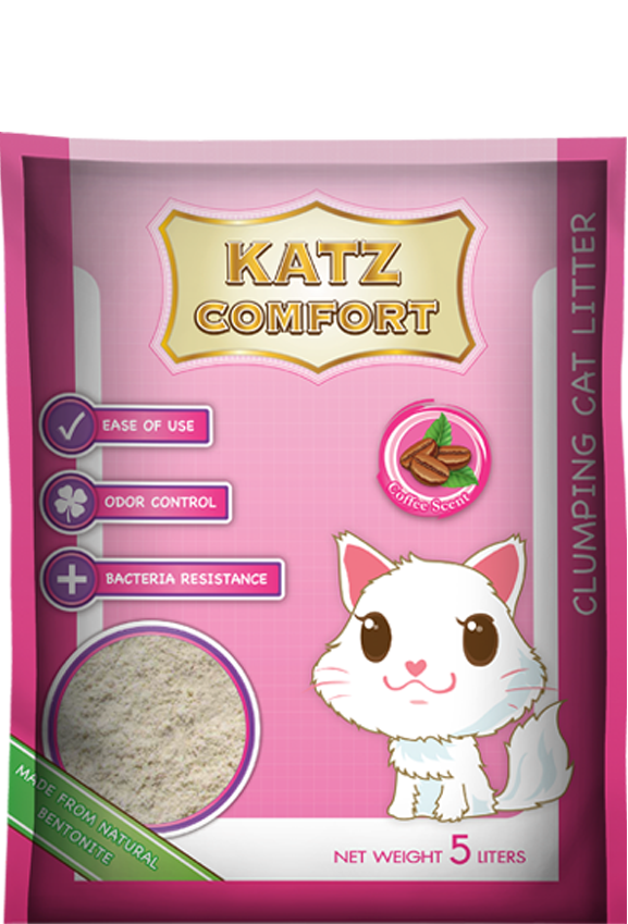Katz Comfort Cat Litter - Coffee Scent
